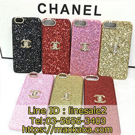 Chanel iphoneXS/XR/Xケース ジャケット型 キラキラ