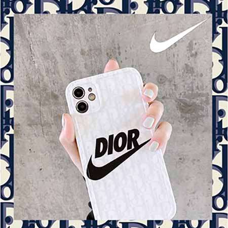 新作ナイキ Nike コラボDior ディオールiphone12ケース パロディ 上品 iphone12proスマホケース 韓国風 エレガント iphone12pro maxカバー 人気 代金引換