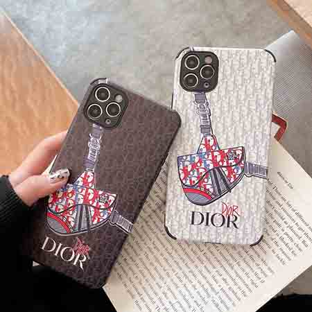 iPhone12スマホケース四角保護 Dior 