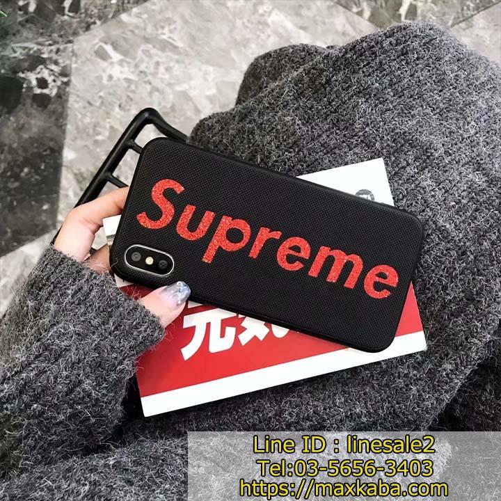 キラキラログ 可愛い supreme iphone7PLUS ケース