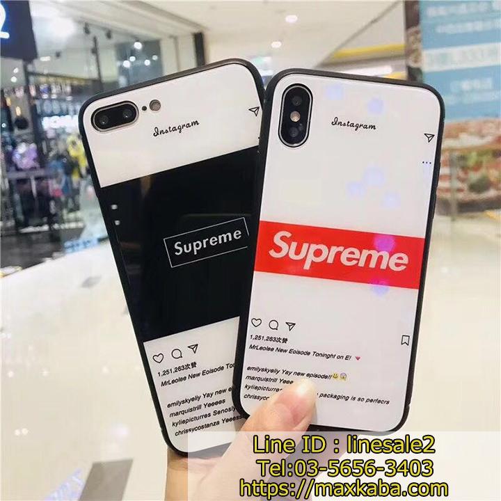 正品 SUPREME iPhone7 Plusケース