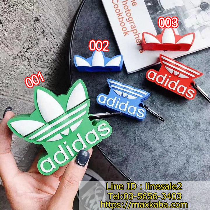 Adidas ロゴ形 Airpodsケース