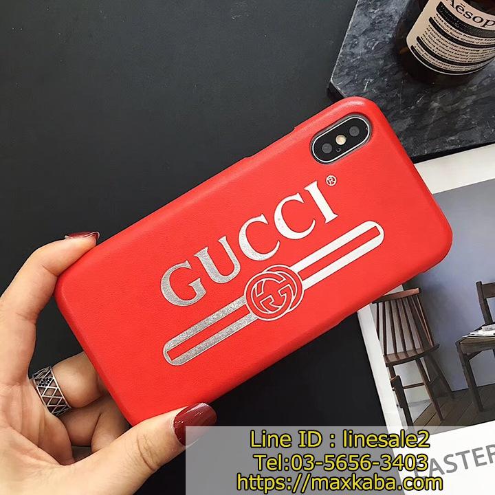 iphoneXSカバー シンプル Gucci