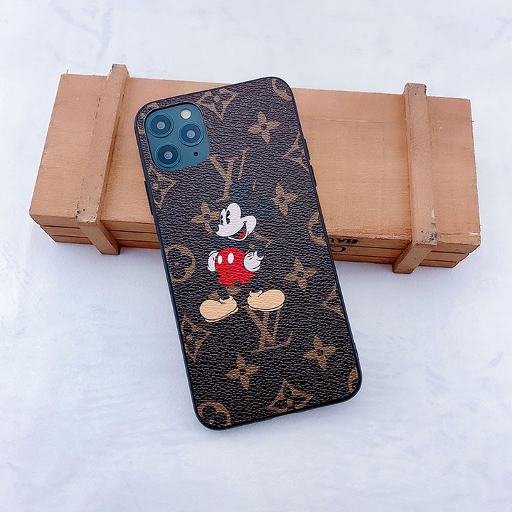 ミッキーマウス柄 iphone12pro保護カバー 可愛い