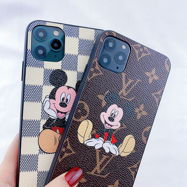 ミッキーマウス柄 iphone12pro保護カバー 可愛い
