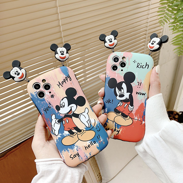 創意デザイン ミッキーマウス柄 iphone12pro maxケース