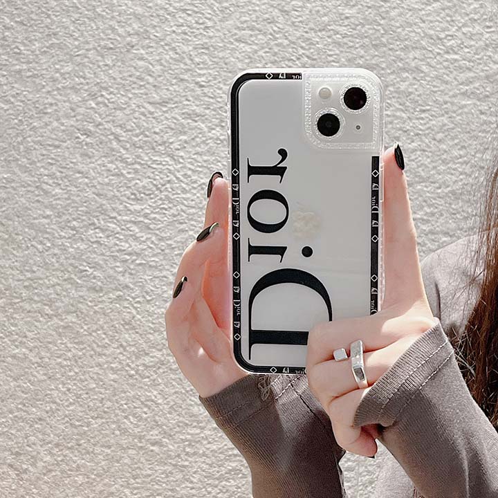 アイフォン 12mini/12pro Diorロゴ付き保護ケース